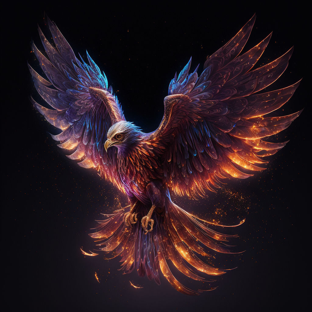 Sparkly phoenix 