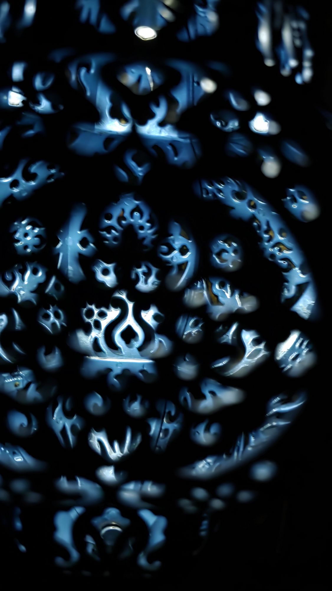 An ice palace in outer space.