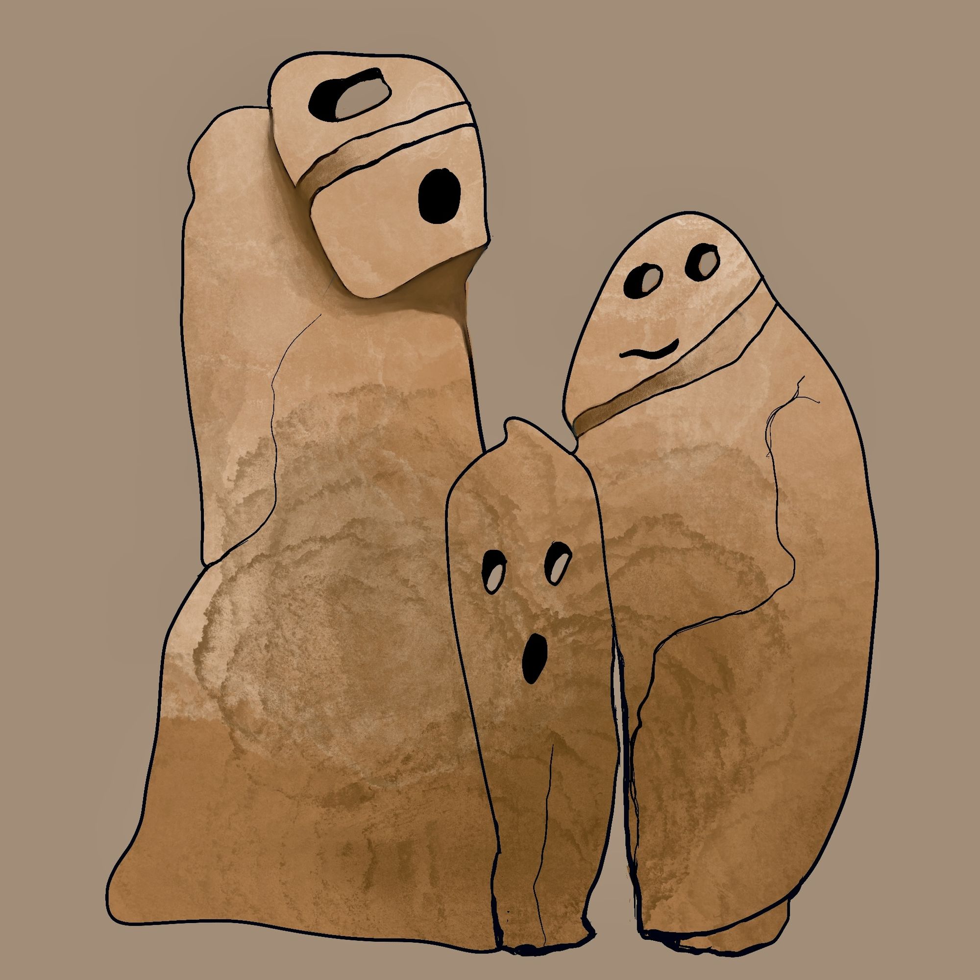 weird Family Portrait