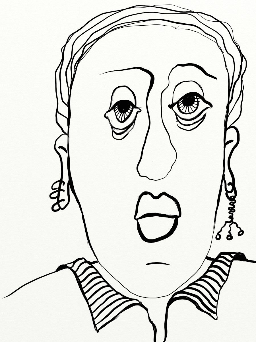 Head shot of a woman