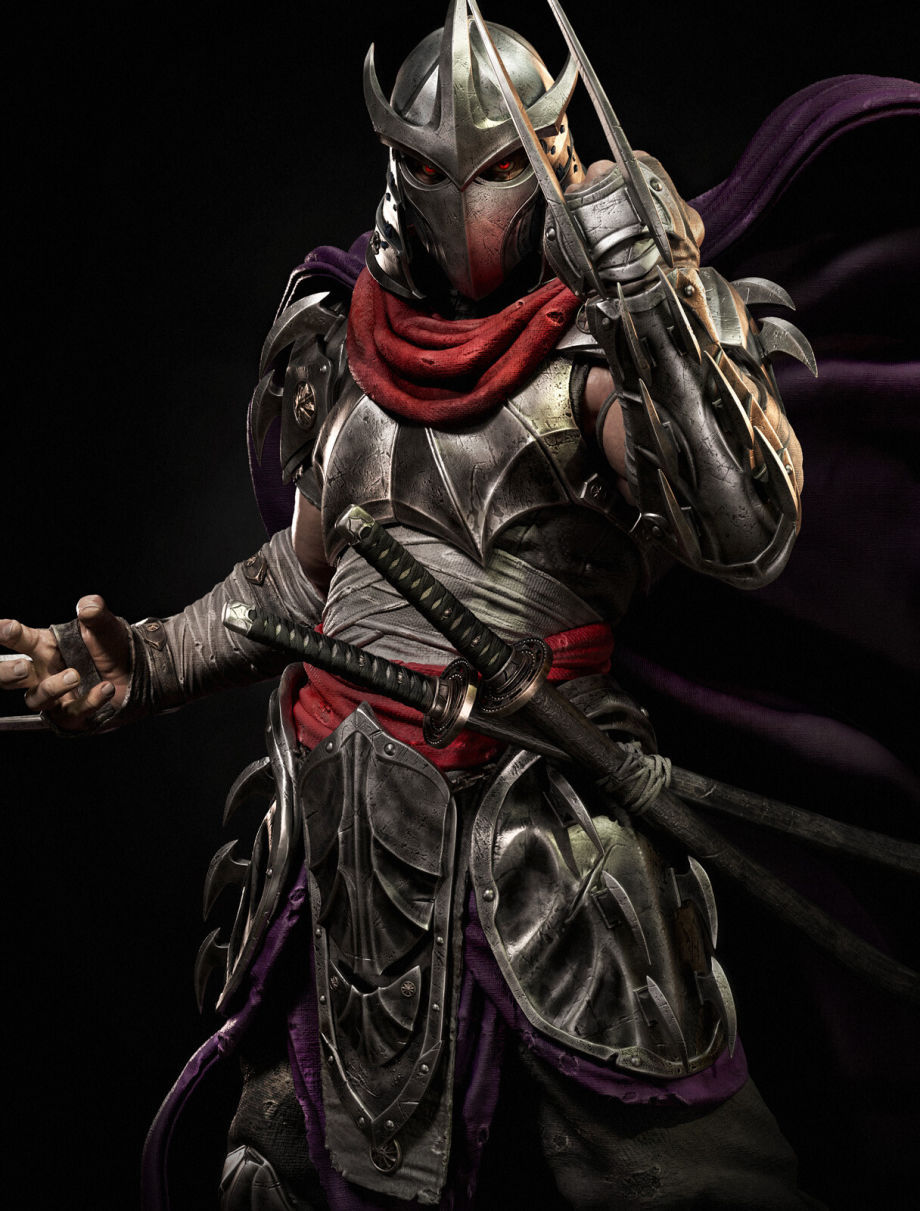 Japanese warrior Shredder 