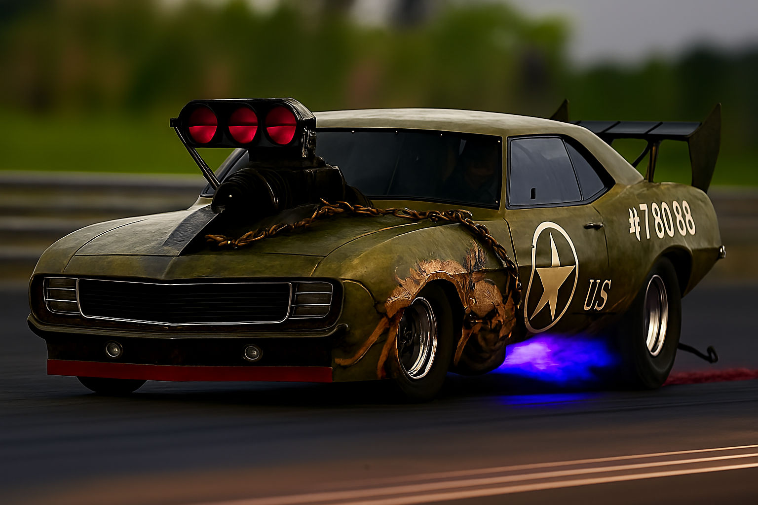 Military Aggressiveness Speeding Toward the Finish!