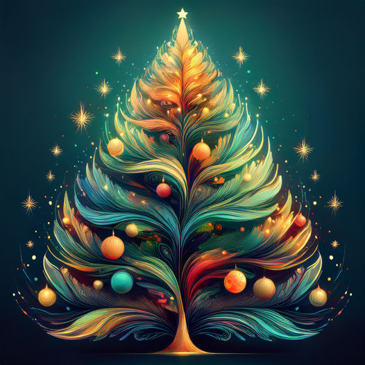 Living Christmas tree