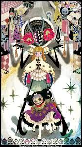 <lora:Alius:1.0> Create a surreal, theatrical illustration in the style of Gekidan Inu Curry, with a focus on the theme of Anthropology. Use...