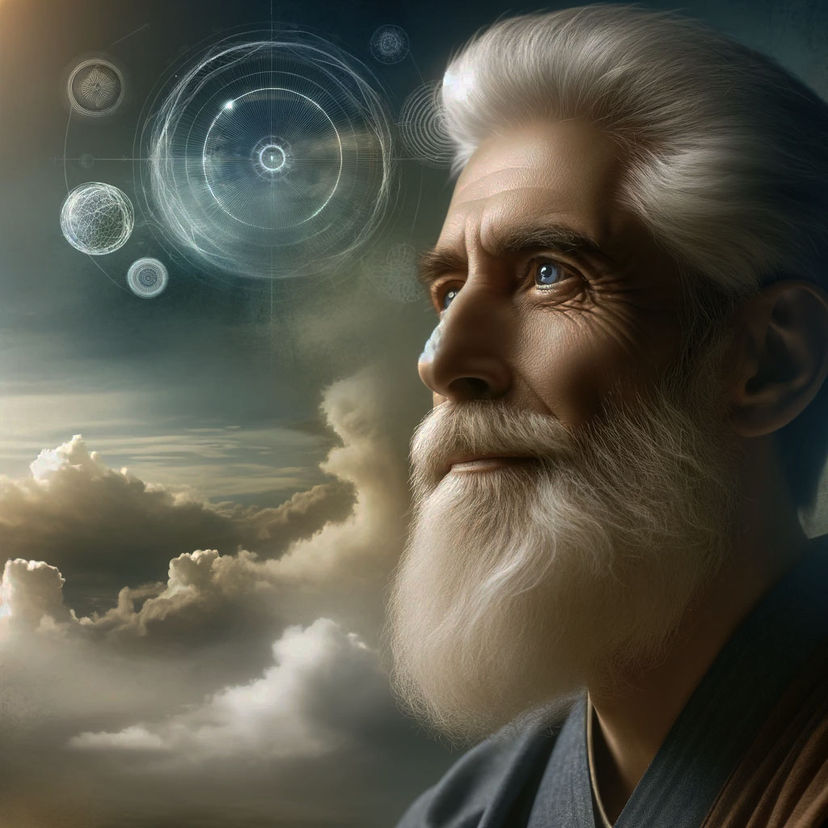 Famous explorers step out from vintage maps. AI Generated Artwork