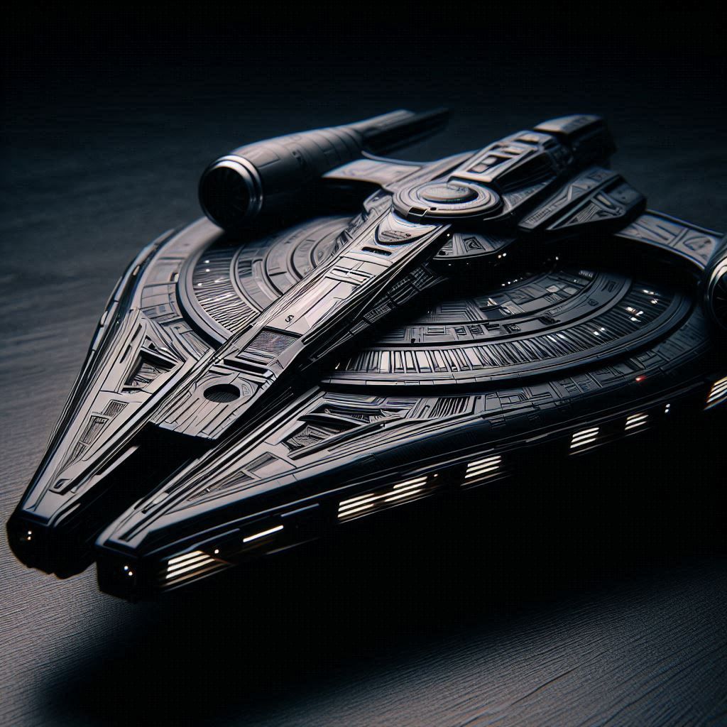 The Spaceship’s Desperate Flight**
- Your **gloss black and chrome vessel** gleams against the furious backdrop, its **thrusters burning whi...