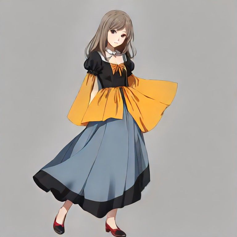 Light hot girl style Hazbin Hotel demon character with wings