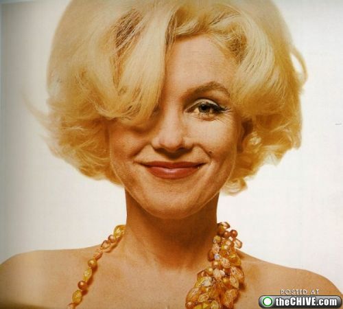 Marilyn Monroe as a Barbie doll