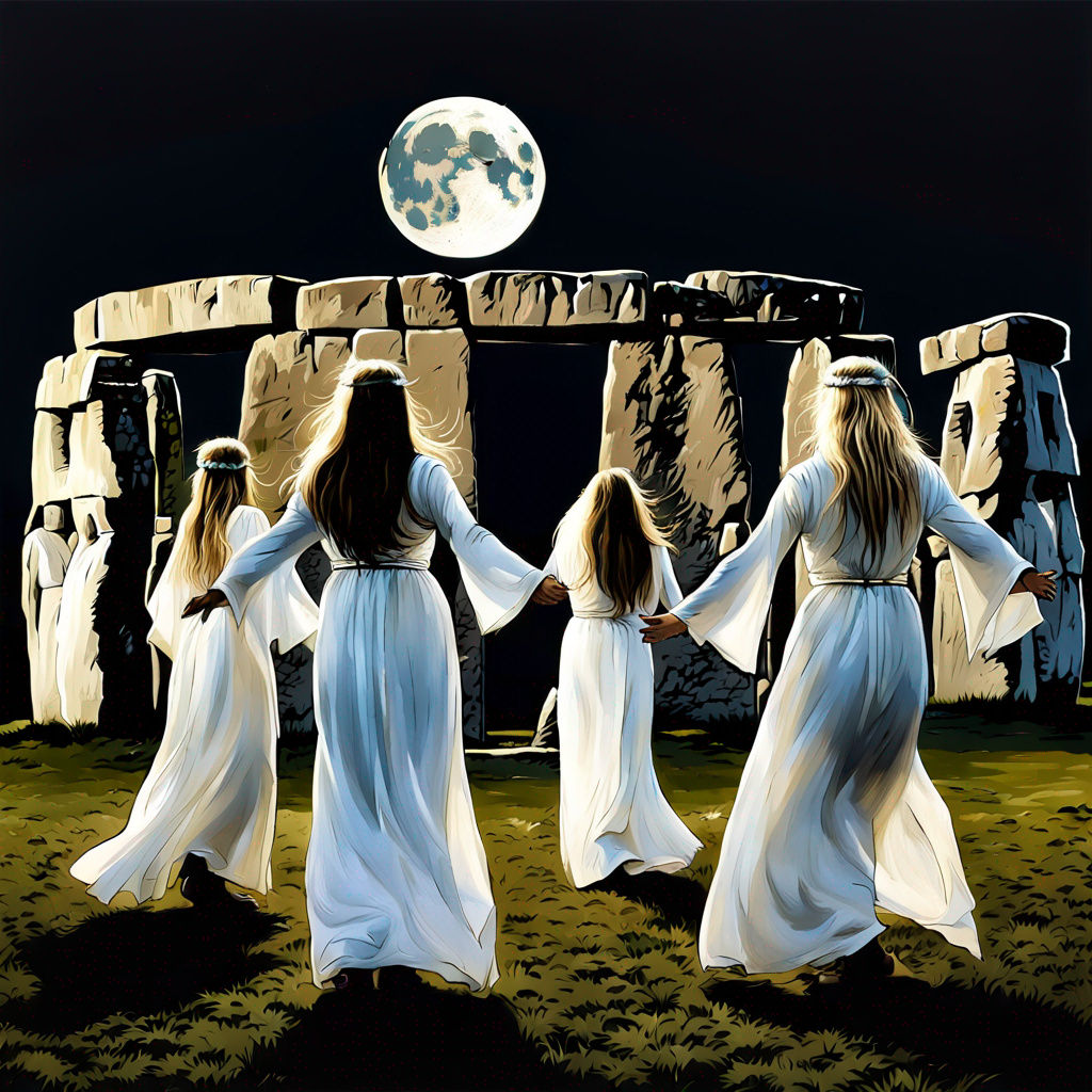 Full Moon at Stonehenge