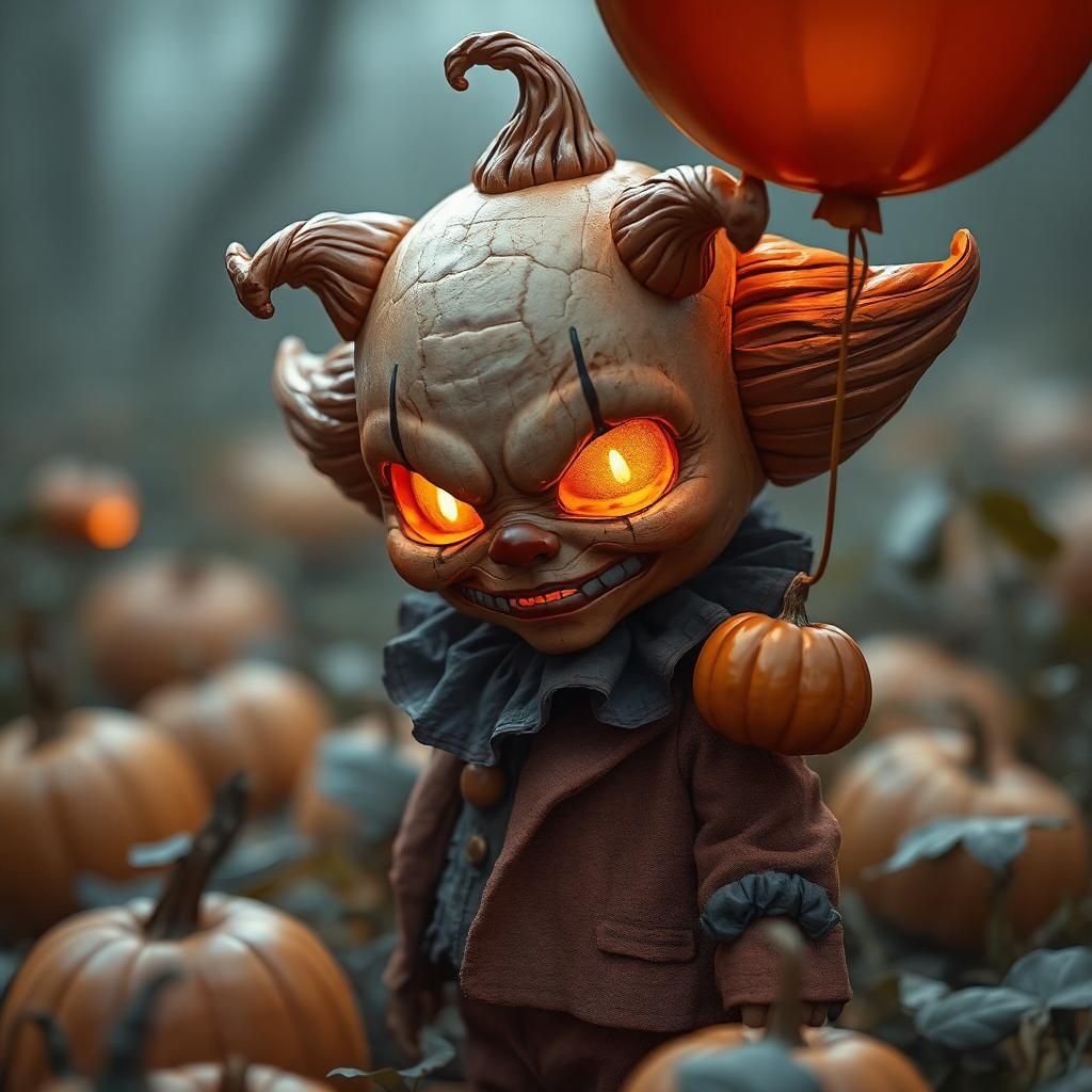 A dramatic **oil painting** in the style of **Caravaggio** or **Rembrandt**. Depict **Sauron** in ancient, rusted armor, standing in a misty...