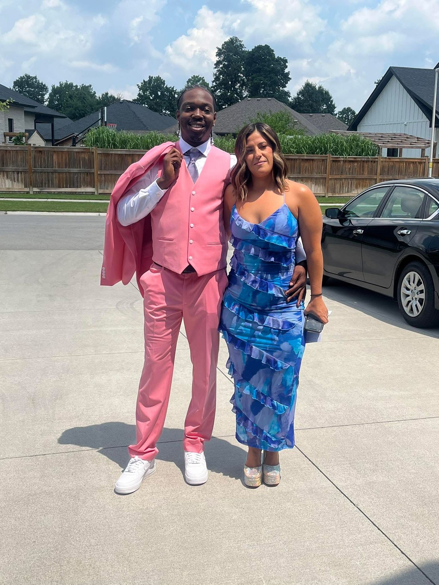 Married interracial vampire couple