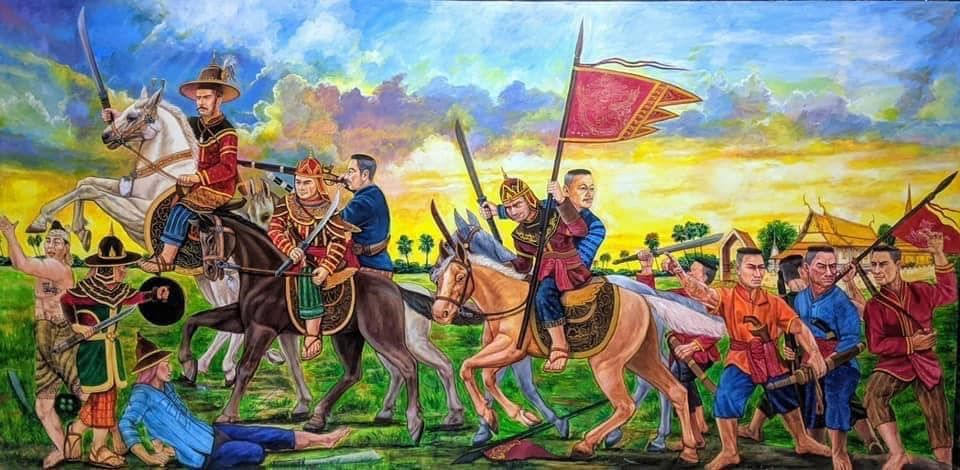 King Taksin the Great His Majesty emphasized the national rescue mission to the military personnel. Always be energetic. By reinforcing the...