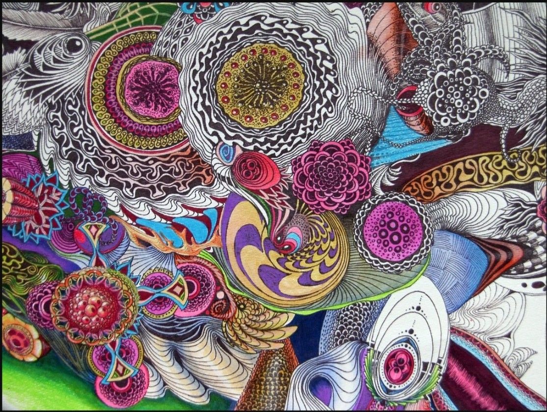 PSYCHEDELIC SURREAL CRYPTID MONSTER AND THE SPINSTER SISTERS IN BOGOMIL'S WONDERLAND - Start Image 2