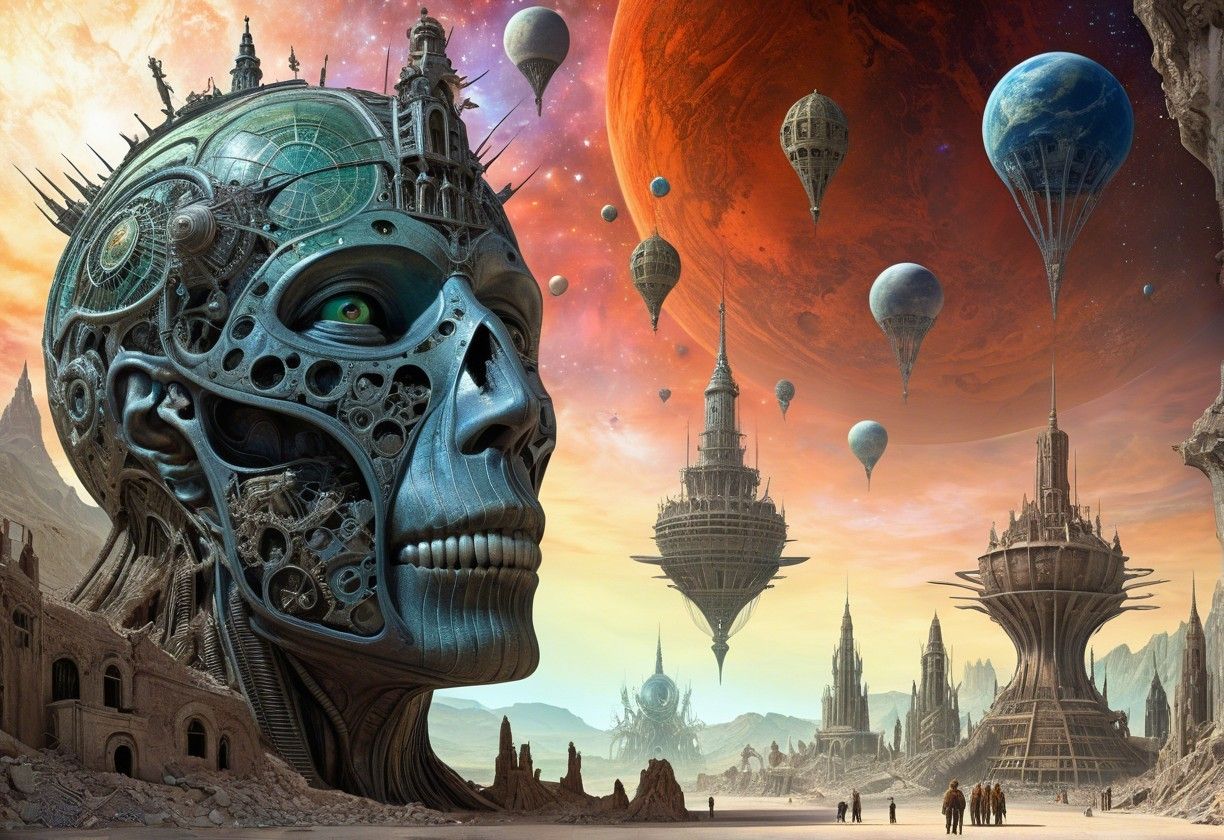 STEAMPUNK COLOSSUS HEAD #2