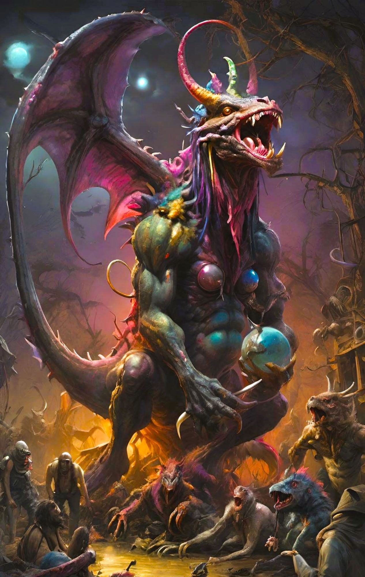 CTHULHU'S COUSIN - THE ILLEGITIMATE CHILD OF TIAMAT