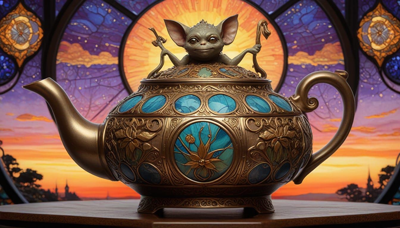 COSMIC HORROR TEAPOT - THE REAL DEAL ..... - Start Image 1