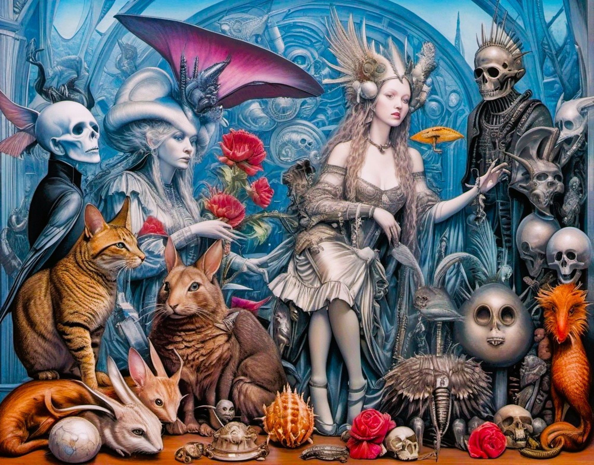 EMOTIONAL SUPPORT GROUP AT THE CRYPTID TAXIDERMY MUSEUM