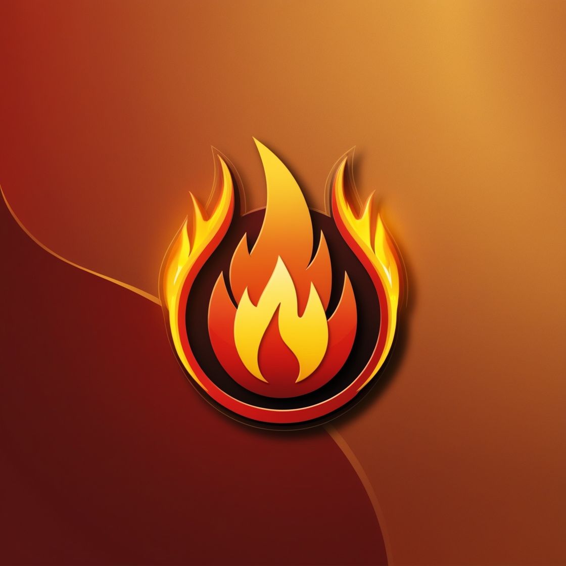 add the logo in the center of a circle