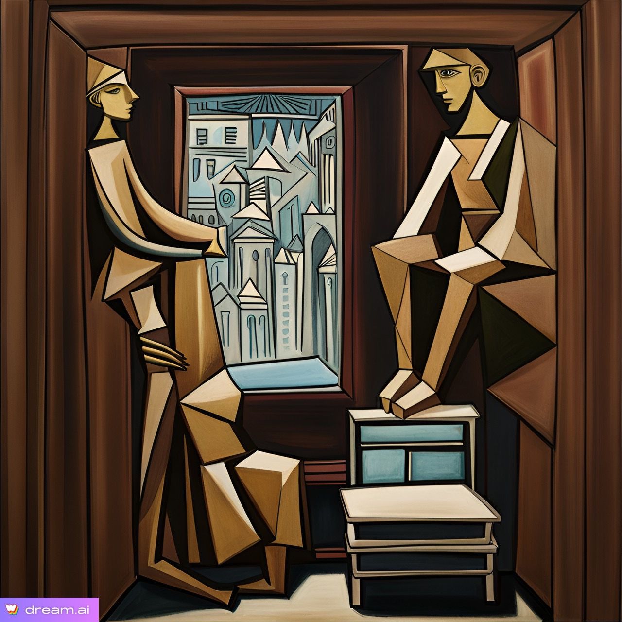 At home with the candidates