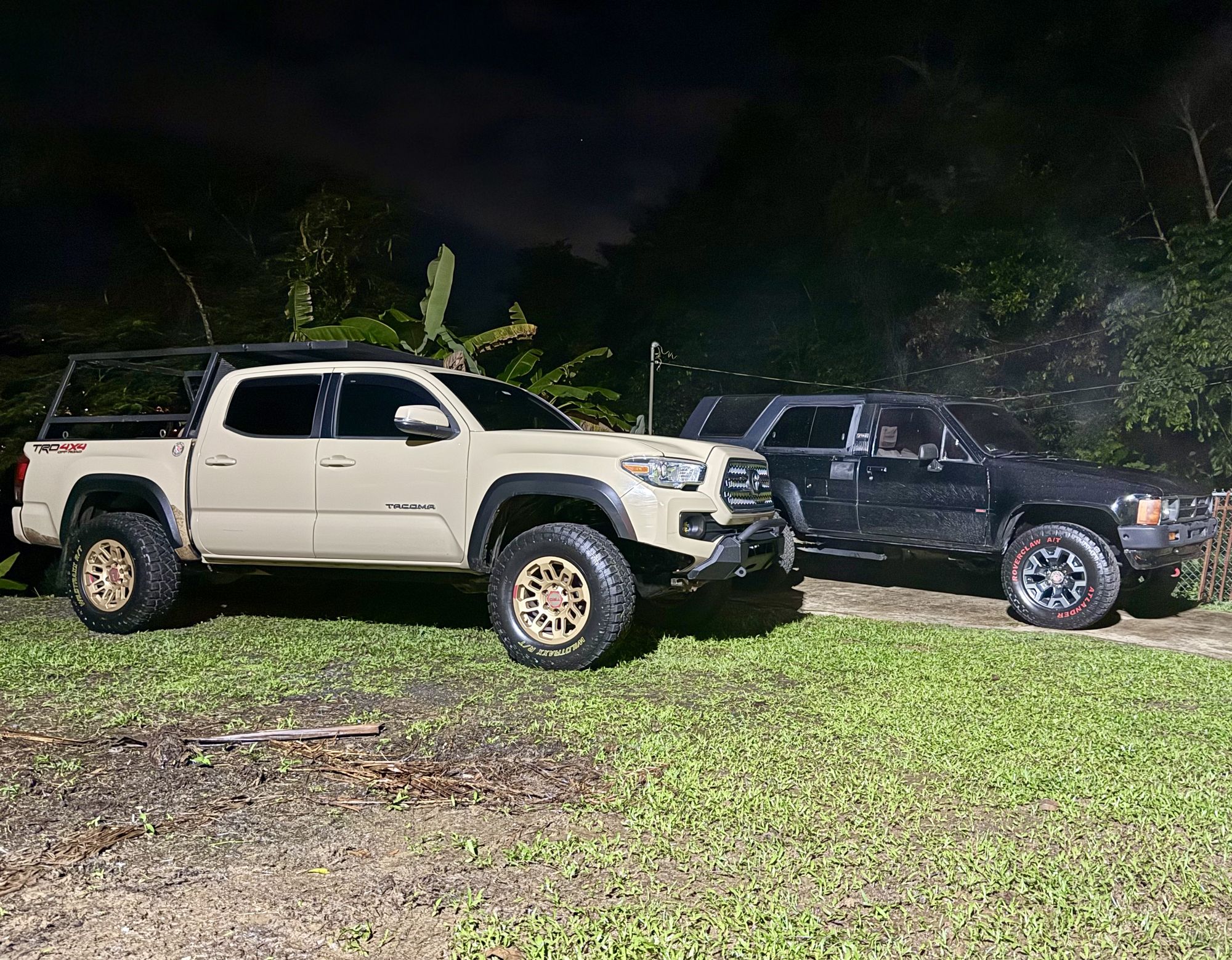 Toyota new and old school 