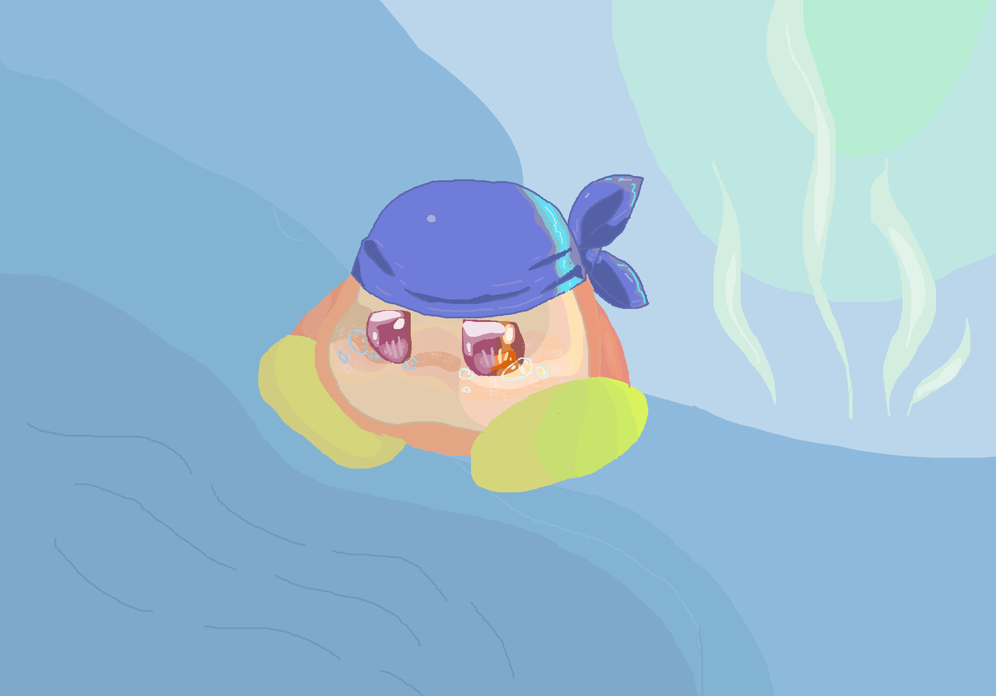 3D Bandana Waddle Dee rock