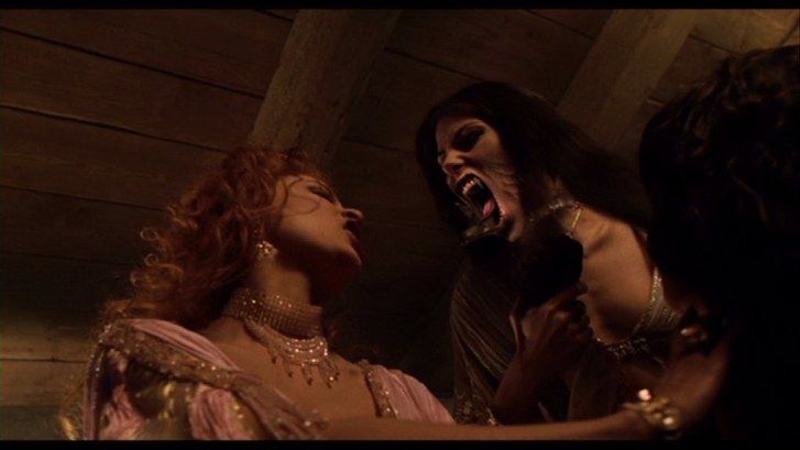 Vampire high-school girls hissing at you with sharp fangs and unhinged jaw by artist "anime", Anime Key Visual, Japanese Manga, Pixiv, Zeroc...