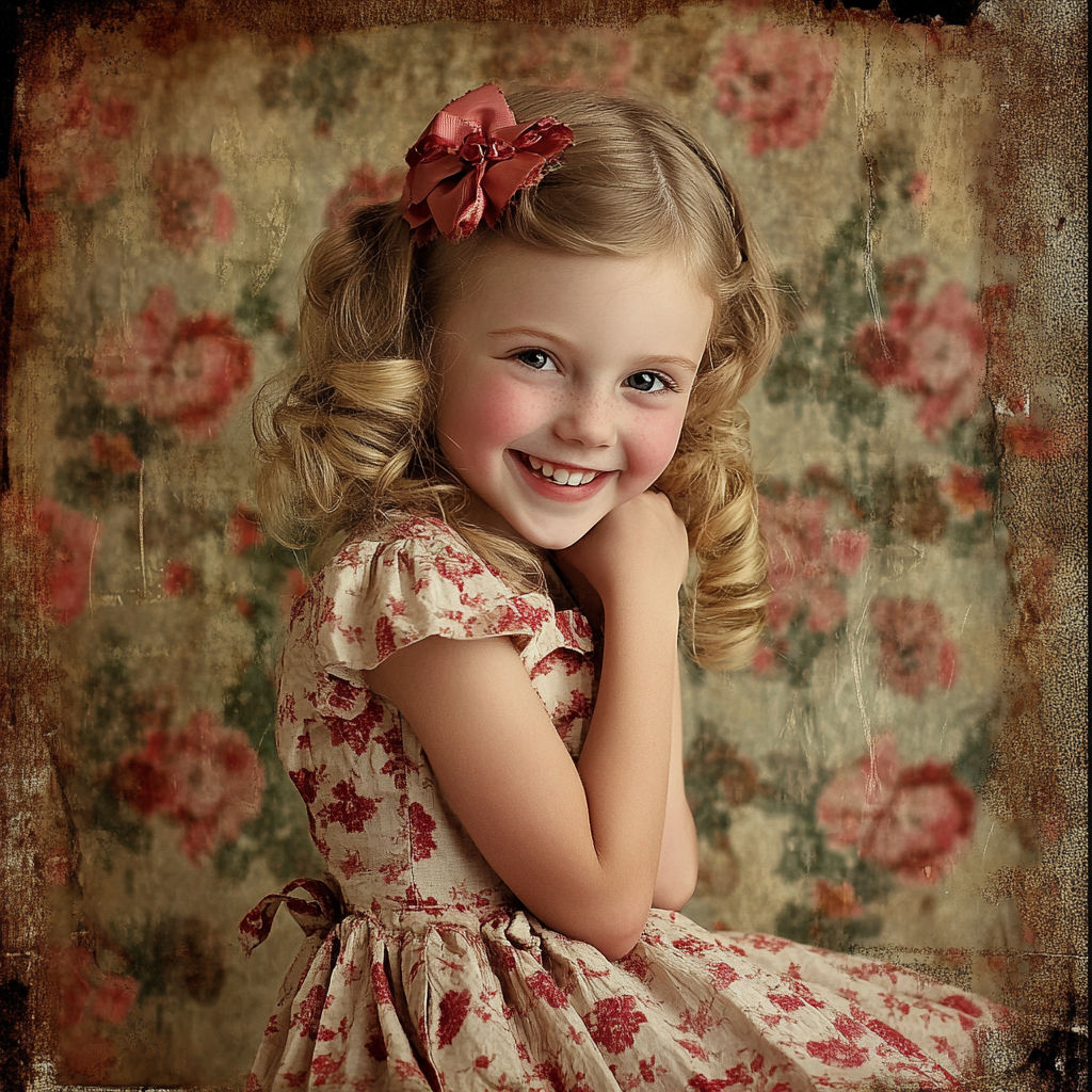 Gil's color picture Auntie Betty 1938