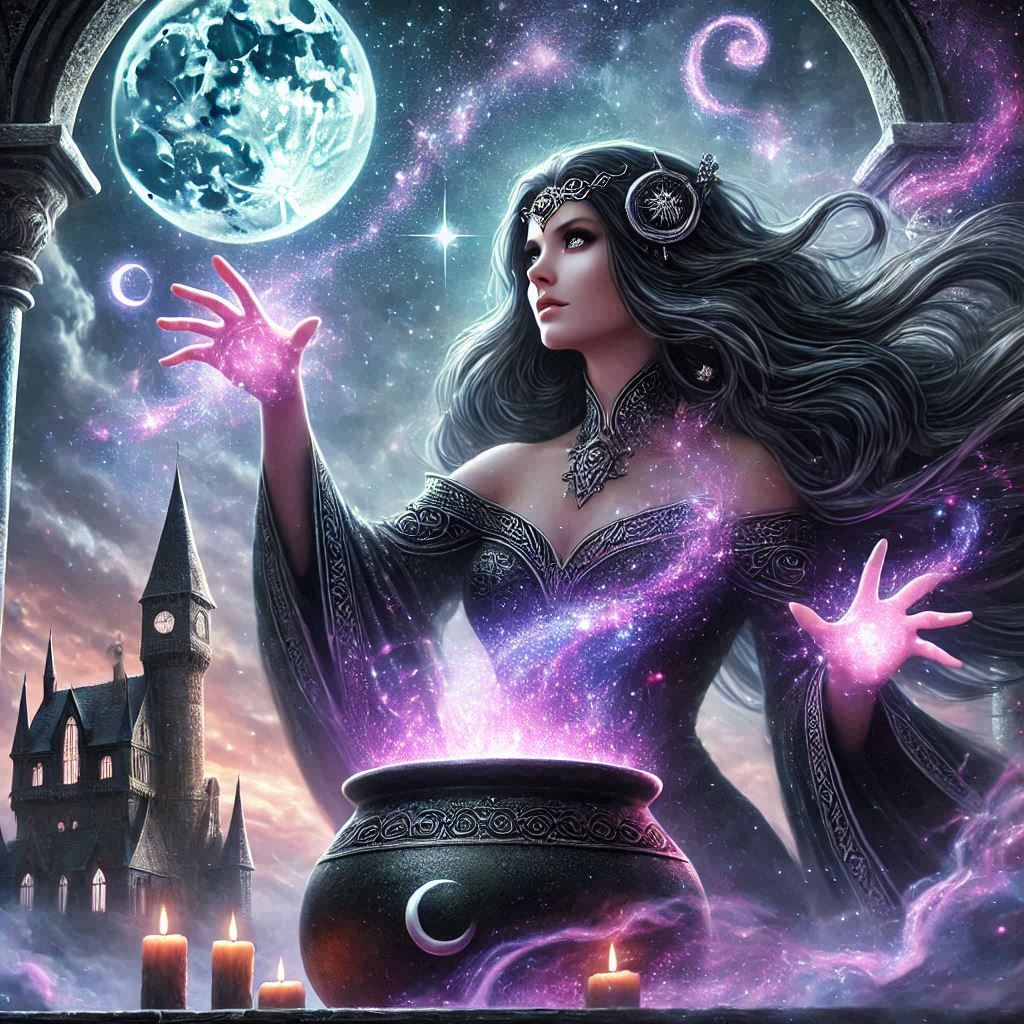 Illustration for "Ballade of Miranda's spells"