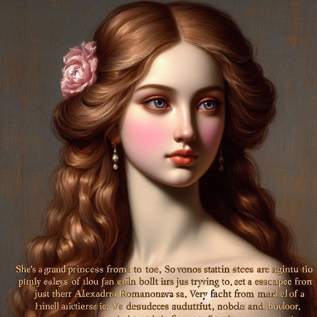 Uroš Predić style portrait