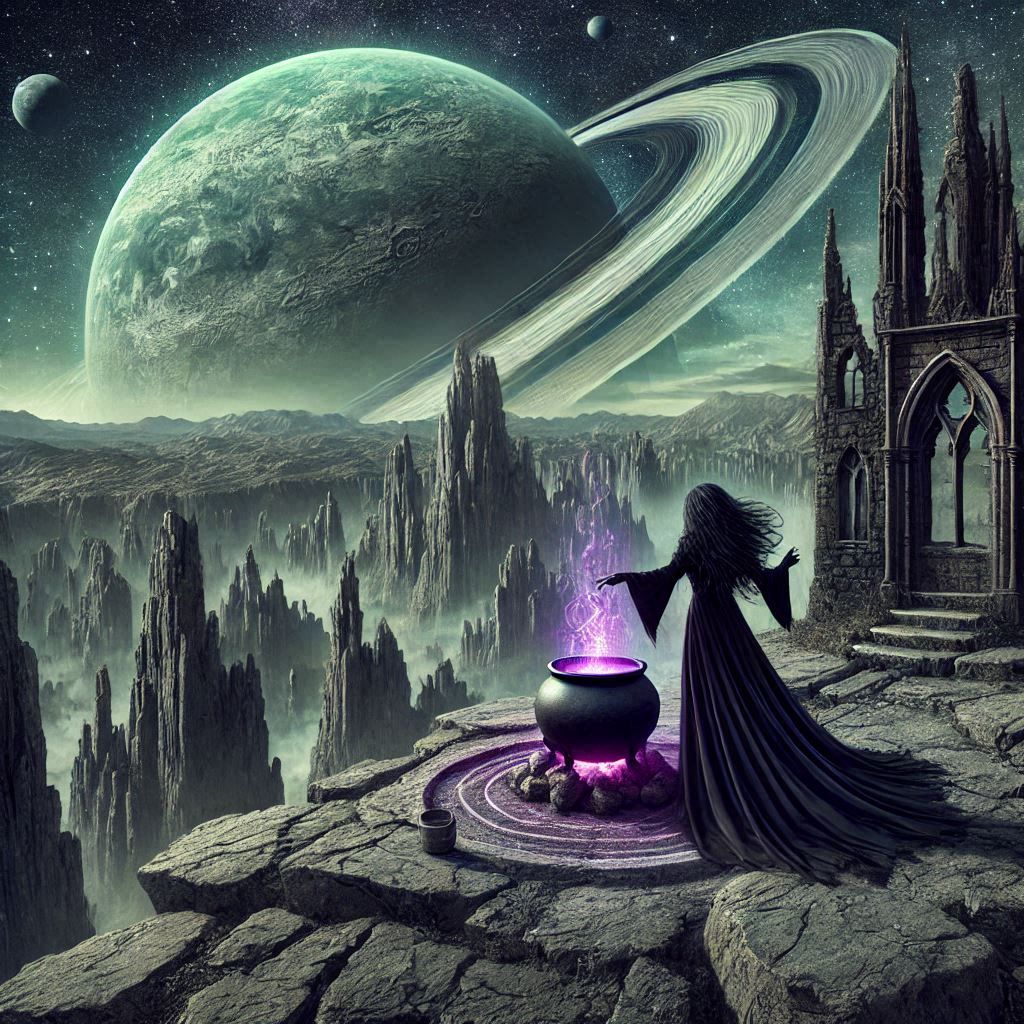 Illustration for "Ballade of Miranda's spells"