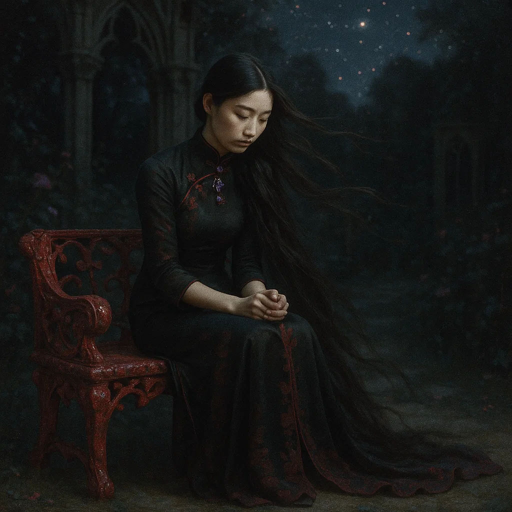 Illustration for: "何人在祸妾之梦? (Ko to ruši moje snove?)"