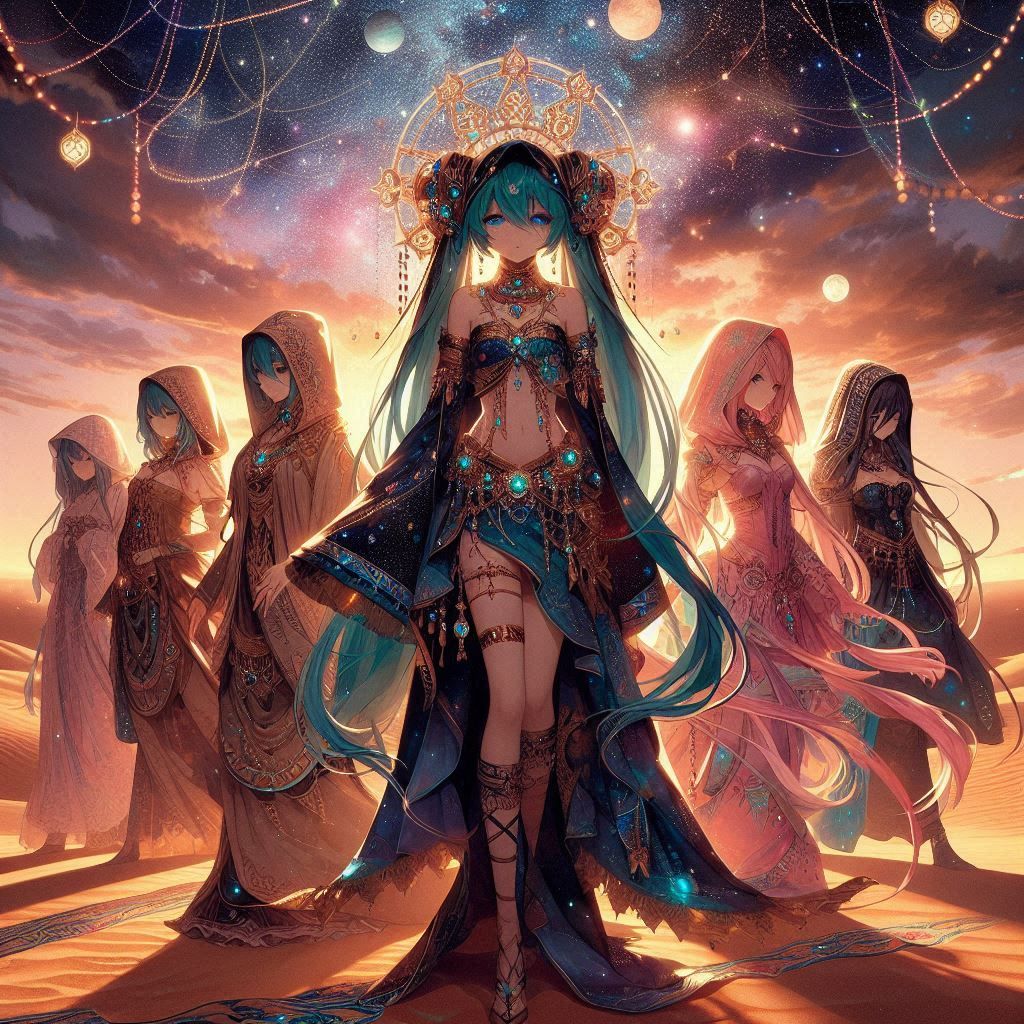 Miku of Arabian nights