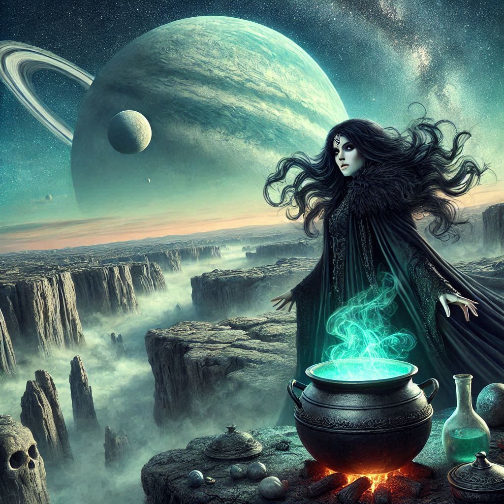 Illustration for "Ballade of Miranda's spells"