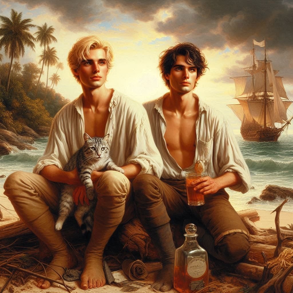 Sailors and pet polecat