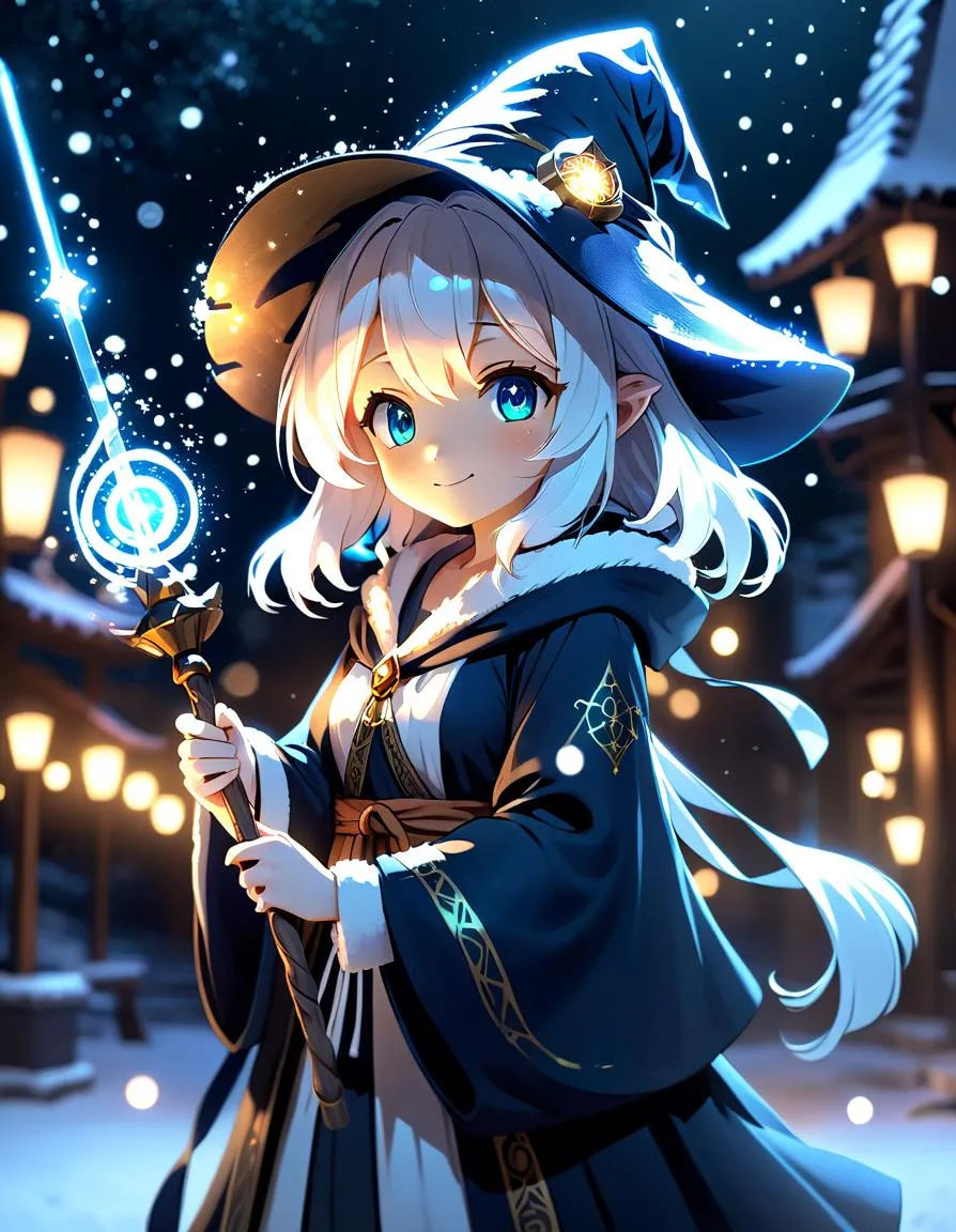 Blue Pencil XL Young Witch in Multi-styles: Disney Wonderland Witch Style...