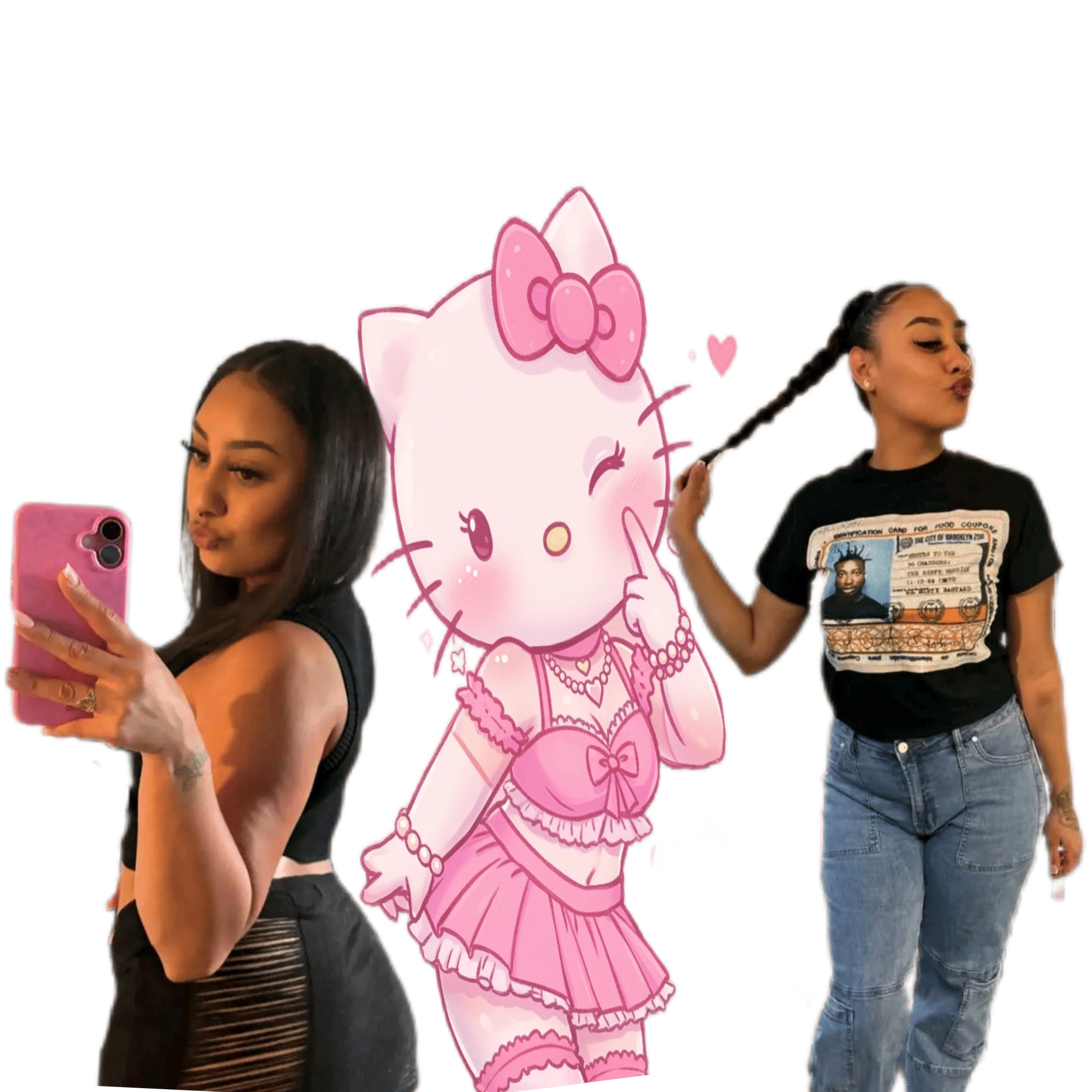 <lora:Beautiful women:1.0> hello kitty human doll By artist "anime", 3d anime art, inspired by WLOP, Artstation, #genshinimpact pixiv, extre...