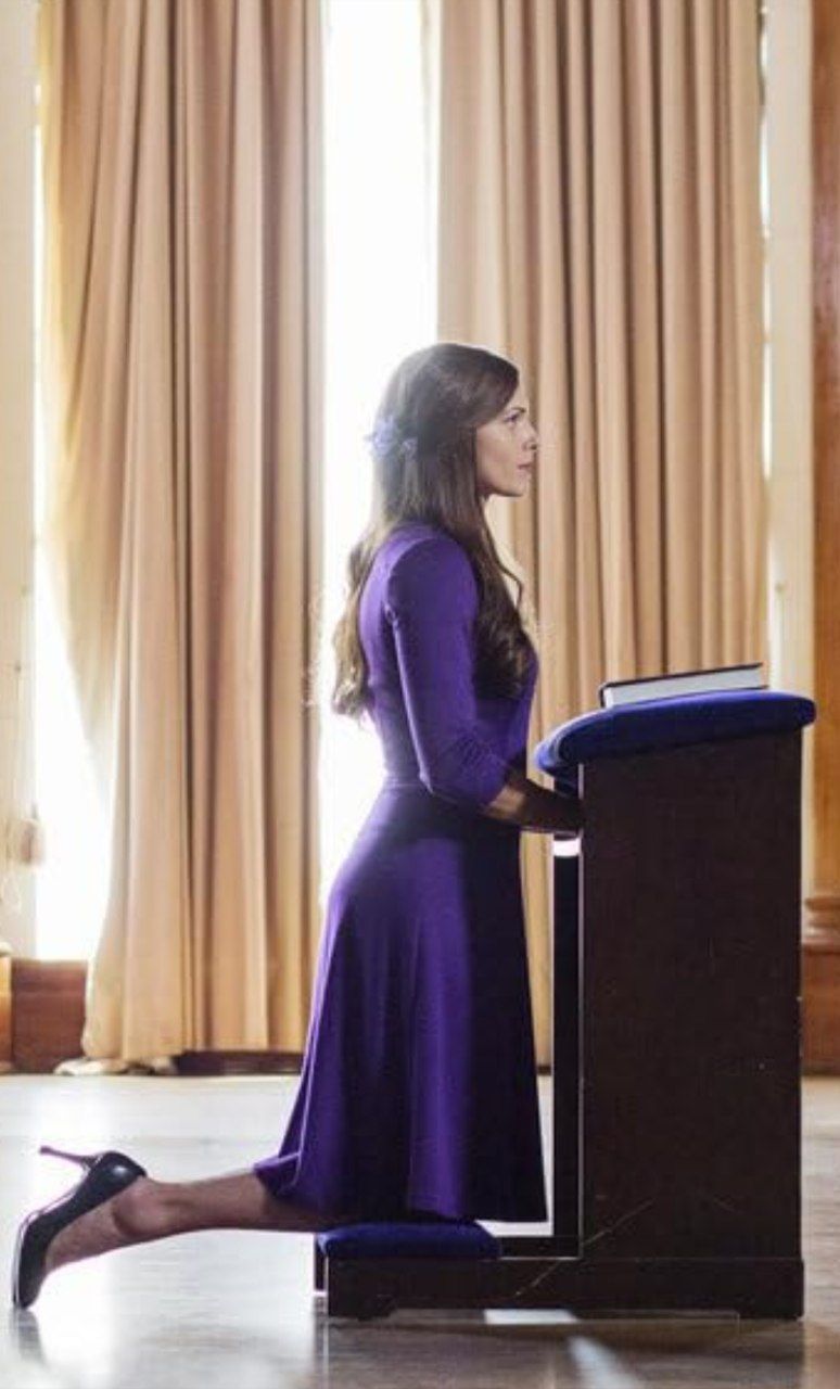 Praying Paladine, the Platinum Dragon