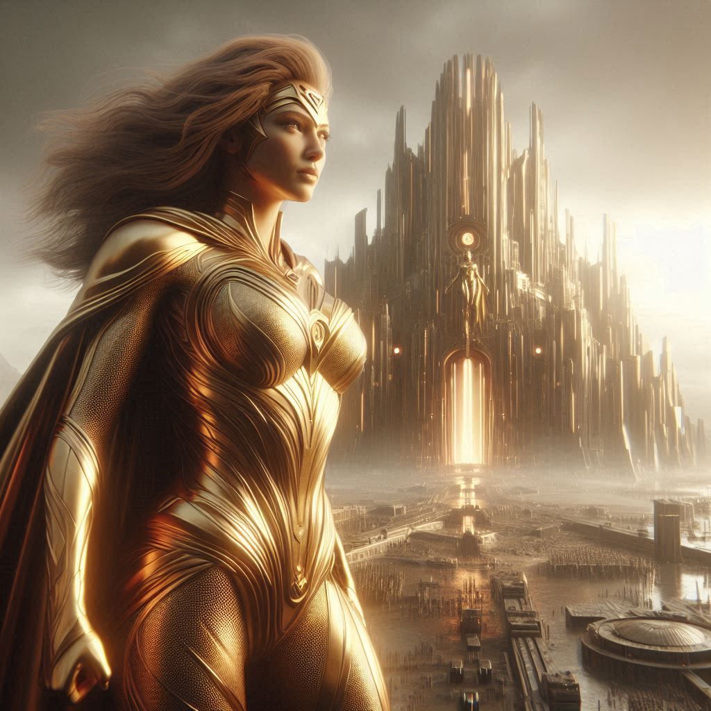 Thania metaverse most powerful superheroine