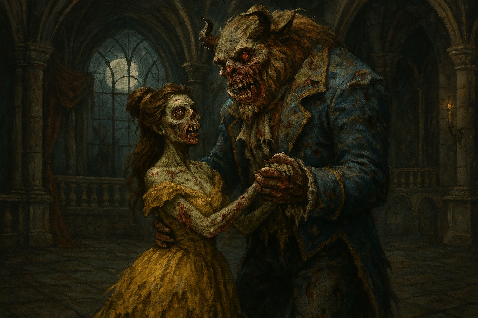 Beauty and the beast - Halloween version