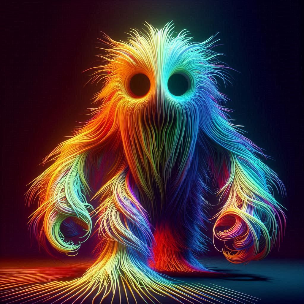  <lora:KaleidoFuzz:1.0>