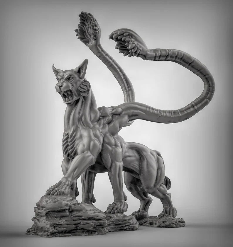  displacer beast Coeurl cougar