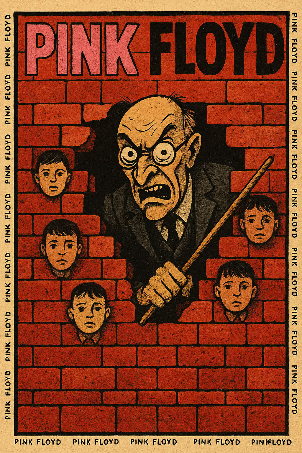 Hey Teacher leave those kids alone 
PINK FLOYD 