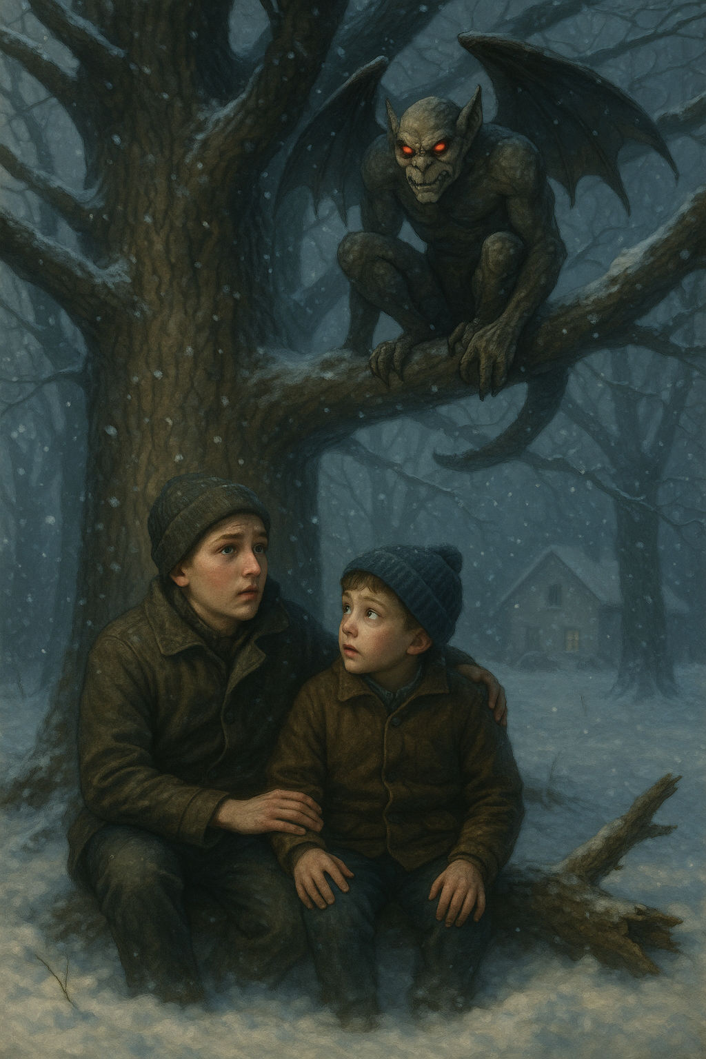 Gargoyle sighting, true story.