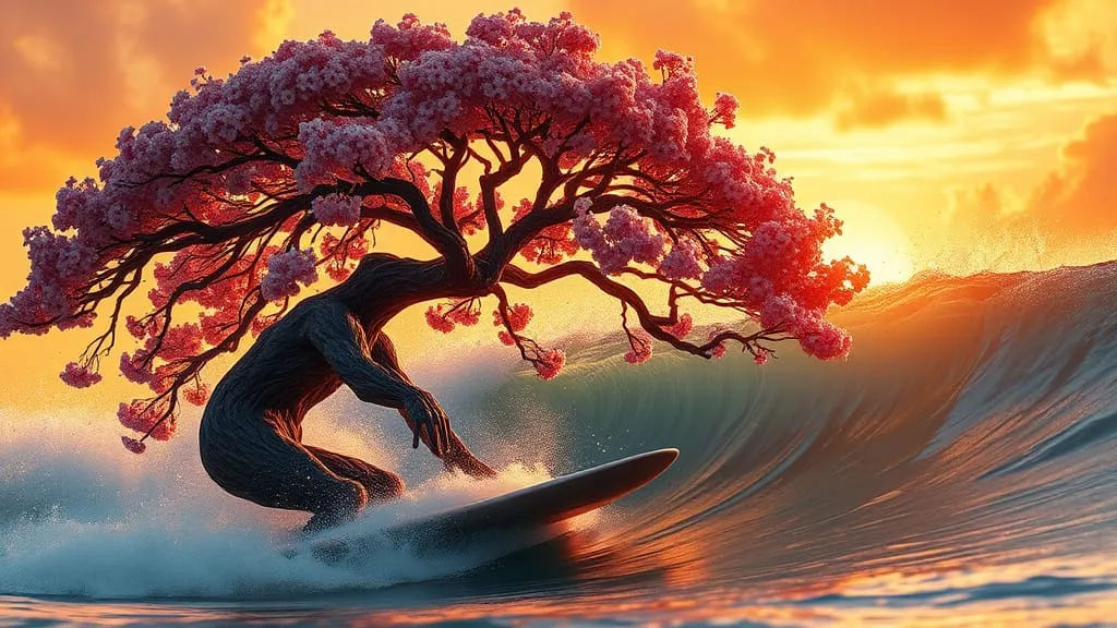Blossoming Surf