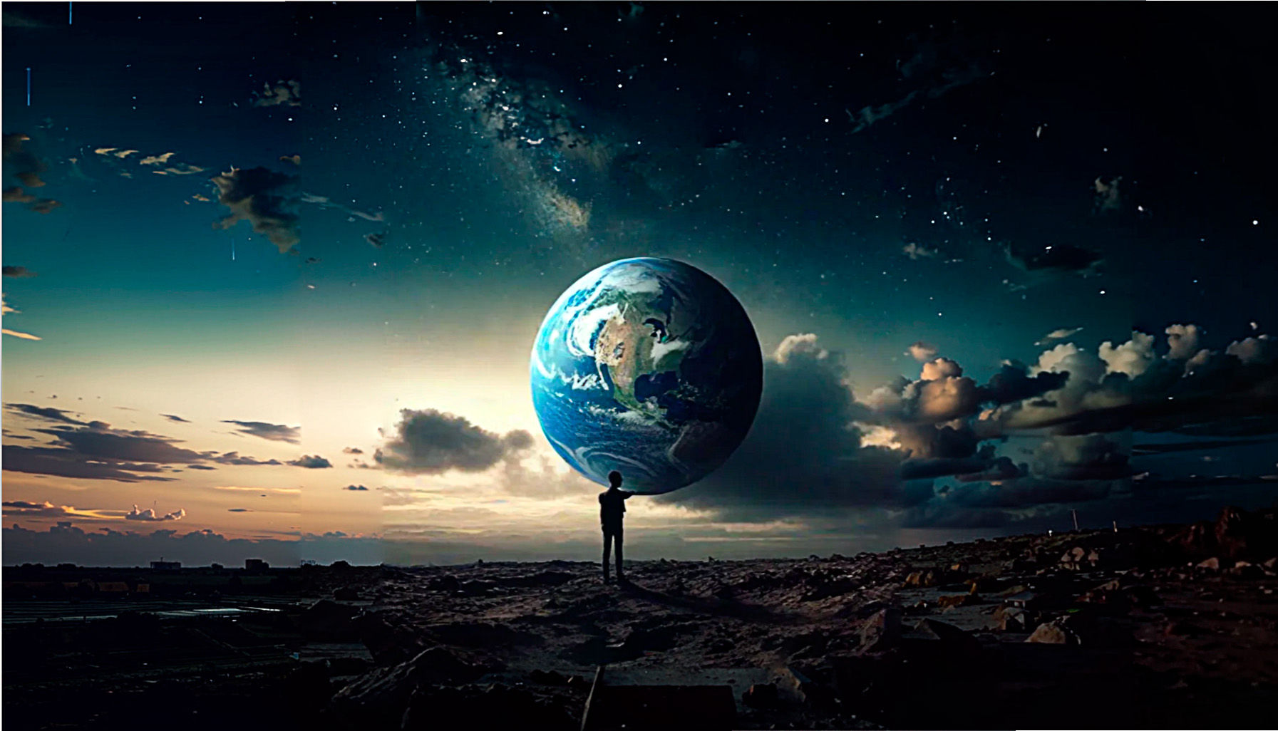 Everything for you, Moon and stars. Our crazy world was created only for you!