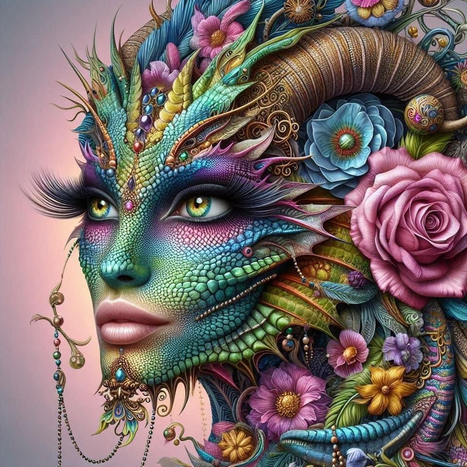 Serpentine Feline-When Myth Meets Whisker