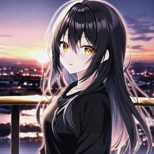 Anime egirl profile picture