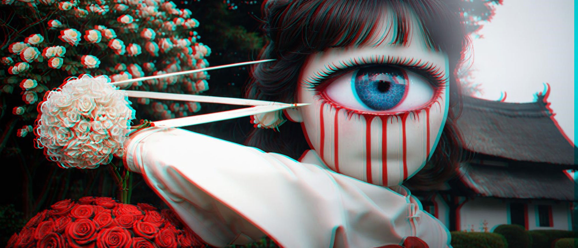 A Higher ascended self artwork by Magnetic Myths, lightning, solar flares, pyramids