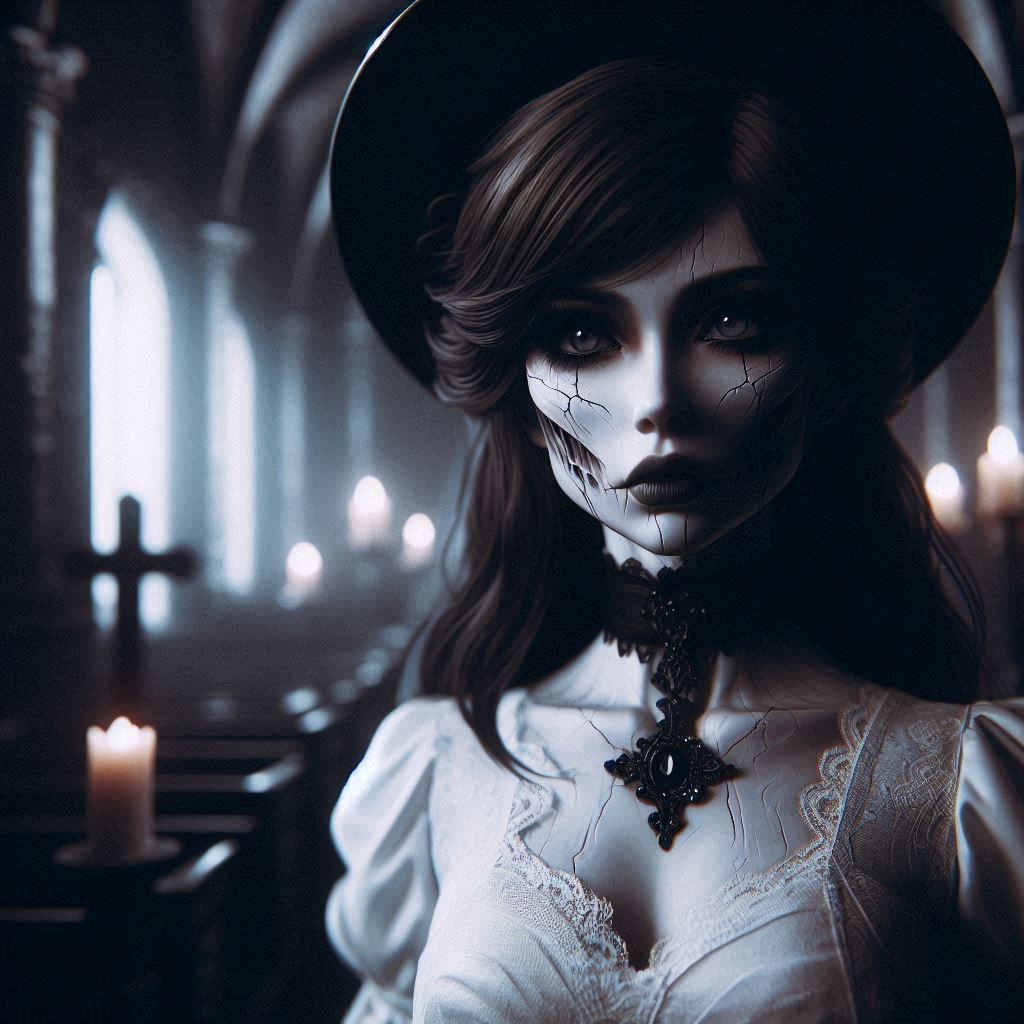 Amazing beauty body girl Zdzisław Beksiński Tim Burton Eldritch intricately detailed hyperdetailed