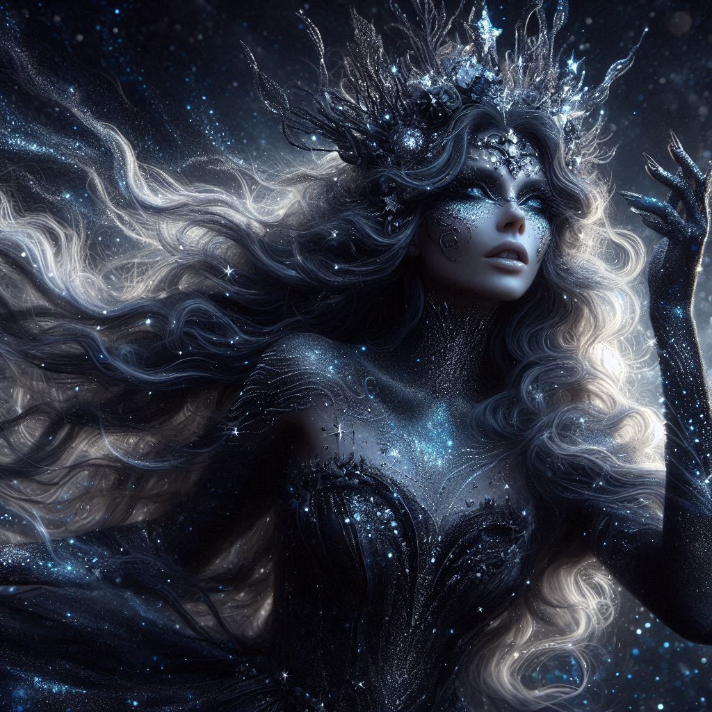 Princessa intricately detailed Zdzisław Beksiński color gradient charcoal drawing 8K resolution horror